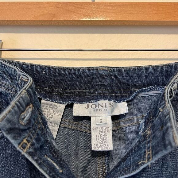 Vintage Denim 90s Streetwear Modest Classic Chic Button Down Maxi Skirt - Picture 7 of 7